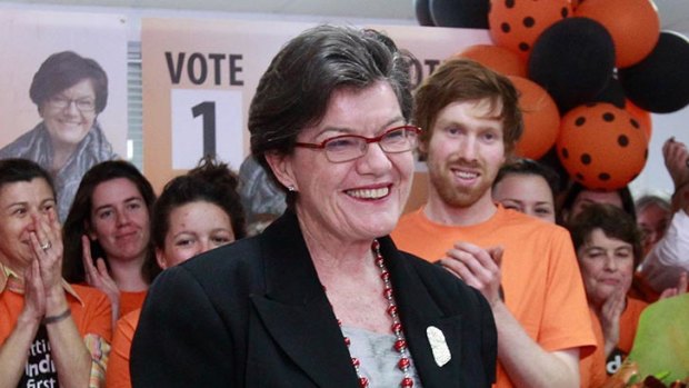Former MP Cathy McGowan won the seat of Indi in 2013.