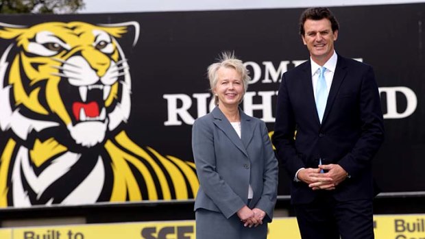 Stability: Richmond president Peggy O’Neal and CEO Brendon Gale.