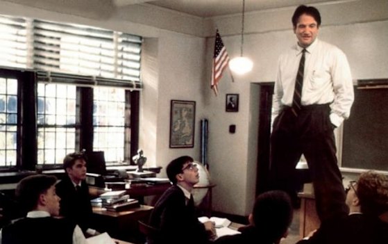 “Carpe diem. Seize the day”: Peter Weir had met Robin Williams socially in New York then bumped into him at a Sydney beach just before taking on Dead Poets Society. 