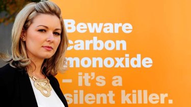 Vanessa Robinson at the launch of the Chase and Tyler Foundation. 