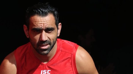 Adam Goodes: subject of two documentaries.