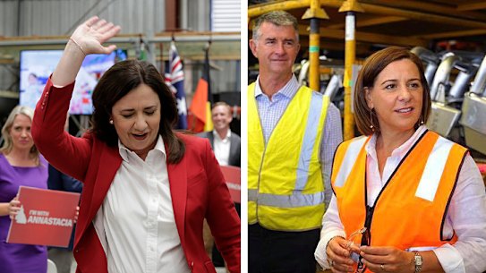 Labor anbd the LNP have held their opfficial campaign launches as the Queensland election campaign passes the halfway mark