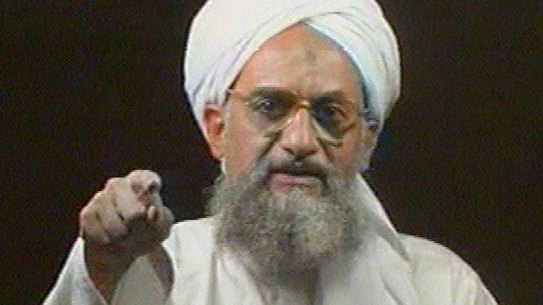 Al-Qaeda leader Ayman al-Zawahri.