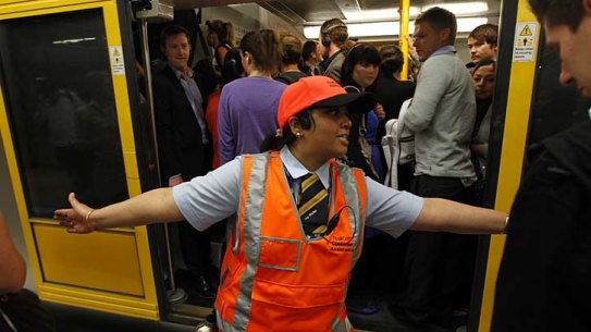 Crowding on trains is worsening on many suburban lines during the morning peak. 