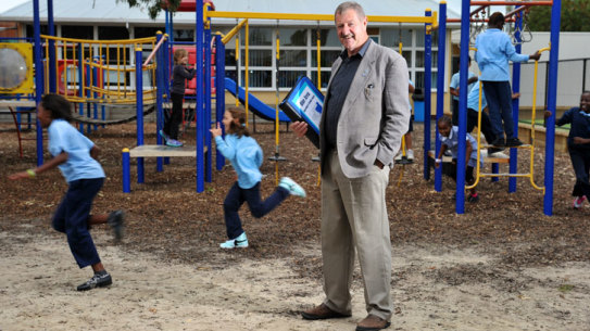 Dandenong North Primary School principal Kevin Mackay believes phonics is essential in teaching students from non-English speaking backgrounds.