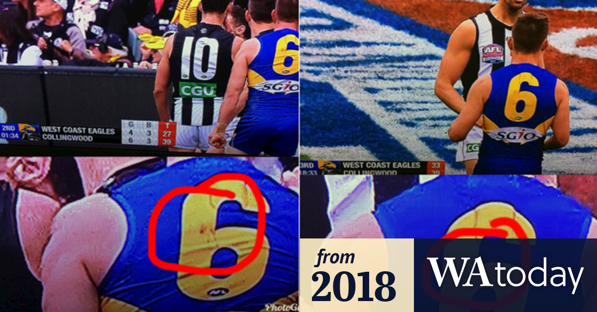 West Coast Eagles Auction Of 2018 Afl Grand Final Guernseys Hits Snag