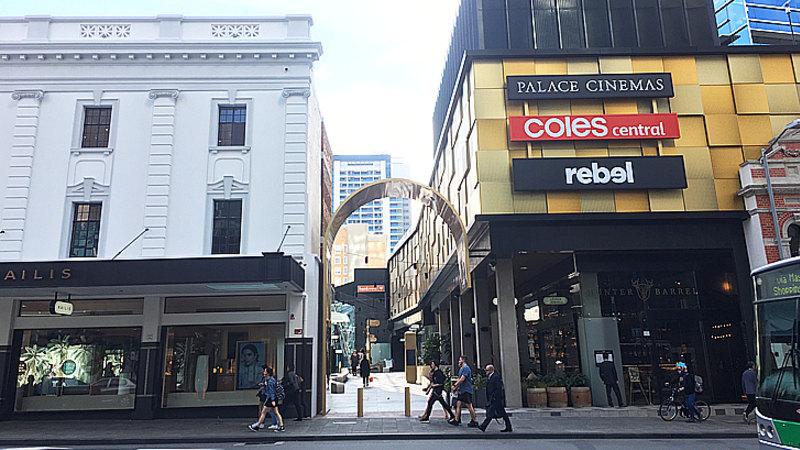 Louis Vuitton shopfront, King Street, Perth, Western Australia