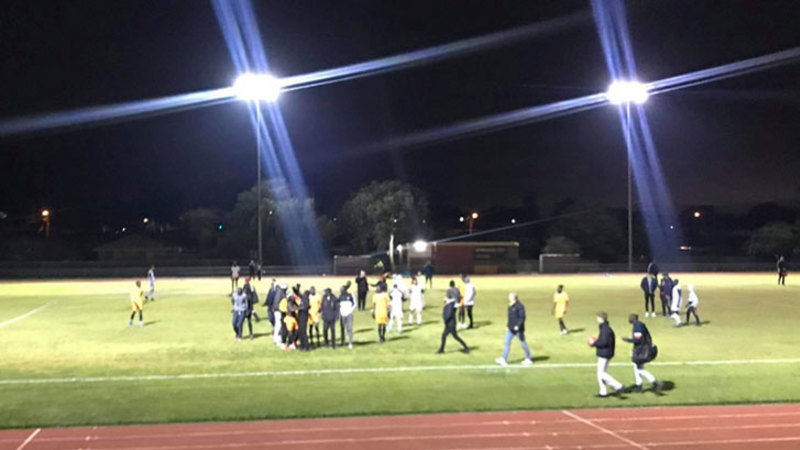 Mayhem As Brawl Erupts At Soccer Match In City S South East