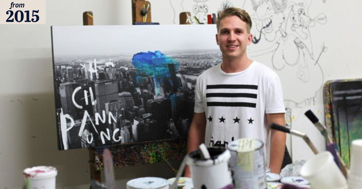 Artist Jake Hart following in the family footsteps of David and Pro Hart