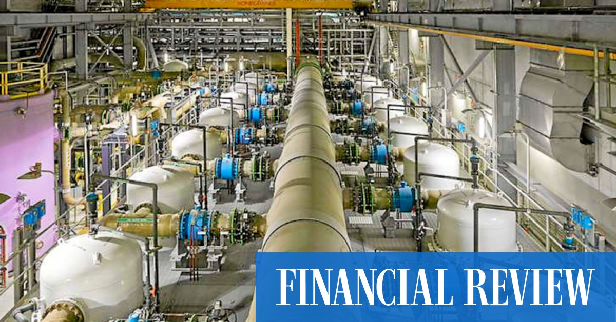 UniSuper seeks exit at Victorian desalination plant; taps Barrenjoey - Vimarsana News