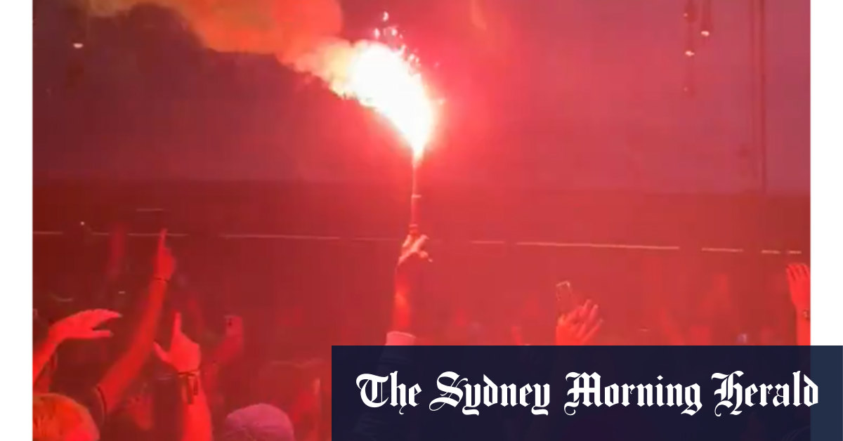 ‘You will get yours’: Liam Gallagher hits out after flare lit in Melbourne Oasis crowd