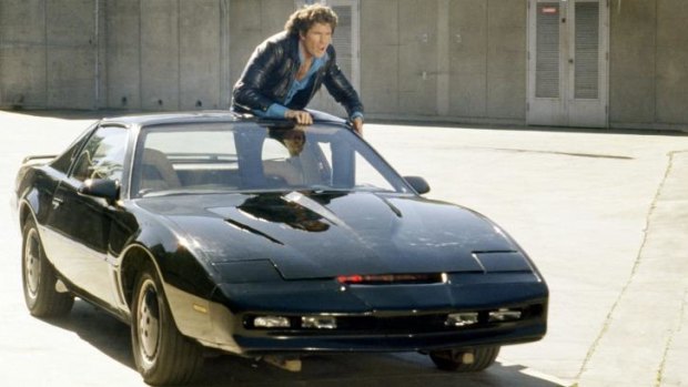 Pontiac Firebird Trans Am KITT was a thinking, talking car in Knight Rider alongside David Hasselhoff.
