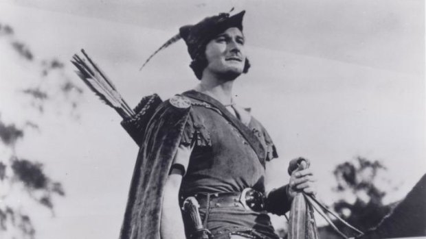 Robin Hood depicted in film.