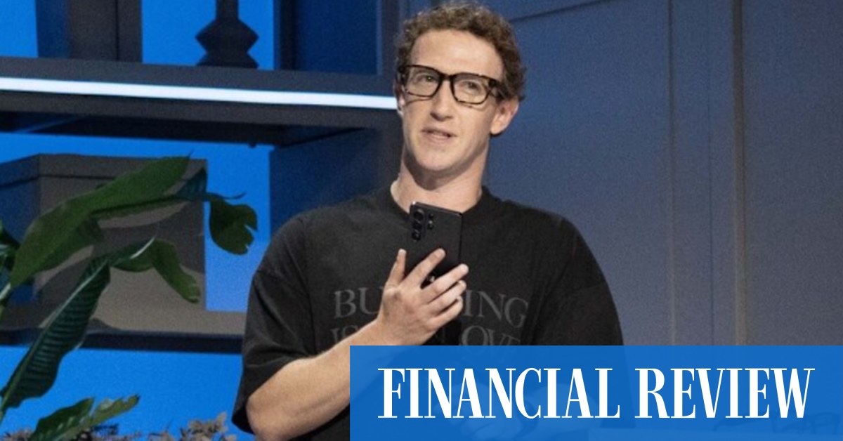 afr.com - Alex Gluyas - Meta's Muse debut unleashes next leg of the AI trade for investors