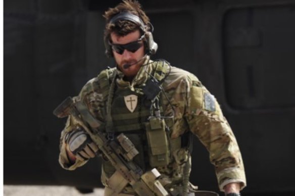 Ben Roberts-Smith in Afghanistan.