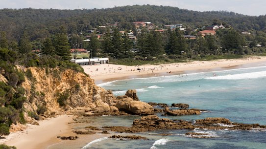 Tathra Beach, located in the south coast of New South Wales. 