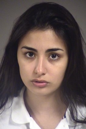Anastassia Saavedra Urzua was arrested on suspicion of stealing thousands of dollars worth of merchandise from a Victoria's Secret store in Los Angeles and convicted of shoplifting offences in Melbourne. 