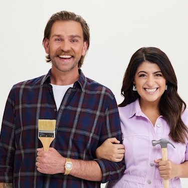 Harley Breen and Susie Youssef host the hit crafting competition Making It Australia. 