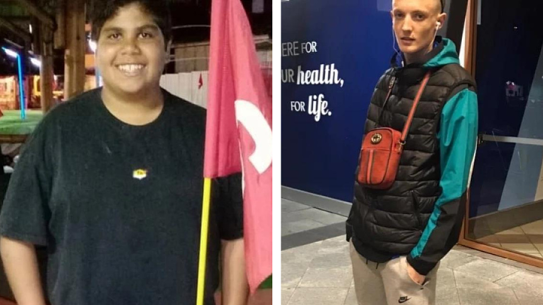 Cassius Turvey (left) and Jack Brearley (right)