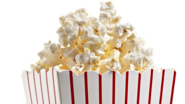 Some researchers say some people will simply eat two servings of popcorn if portions are made smaller.