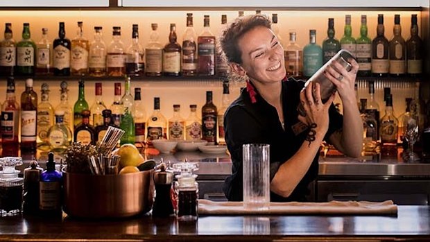 Hobart’s MACq 01 Story Bar hosts evening Gin Tales sessions.