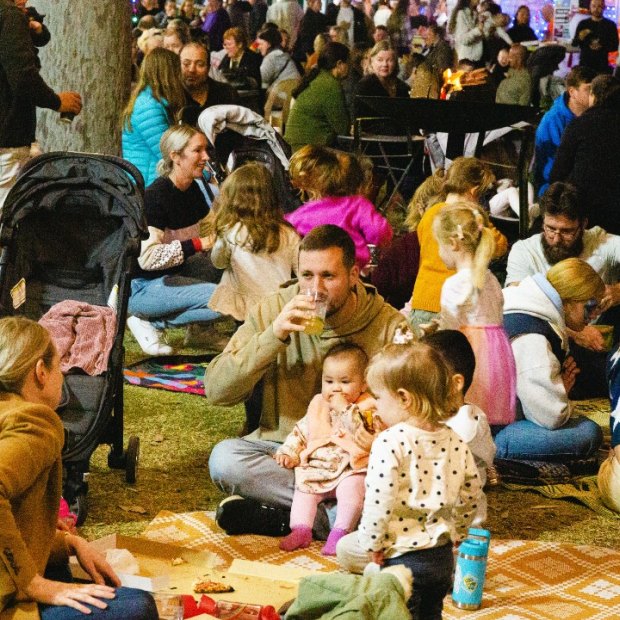 Visitors are encouraged to settle in for food, drink and entertainment at Carseldine Twilight Markets