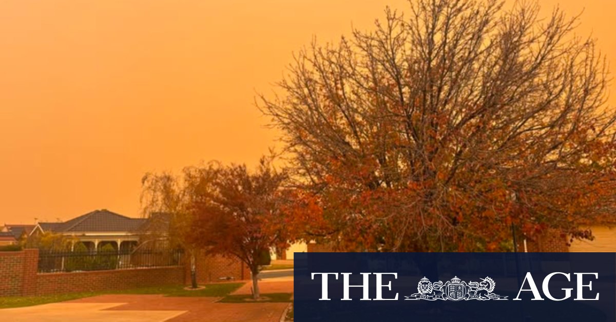 Dust storm hits Mildura and Bendigo, wind gusts of up to 100km/h expected across the state