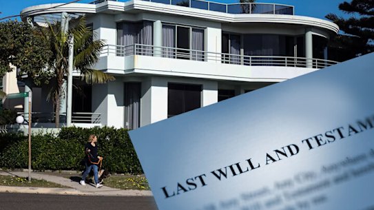 A Sydney man’s decision to leave his estate including a multimillion-dollar Coogee home to his daughter triggered a years-long feud.