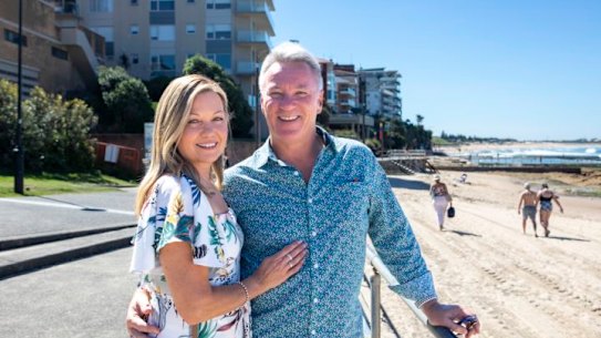 Off-the-plan buyers Paul and Susie Burgess in Cronulla.