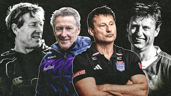 Laurie Daley says he won’t ask Blues advisor Craig Bellamy for any pointers on how to stop Queensland pair Harry Grant and Cam Munster.