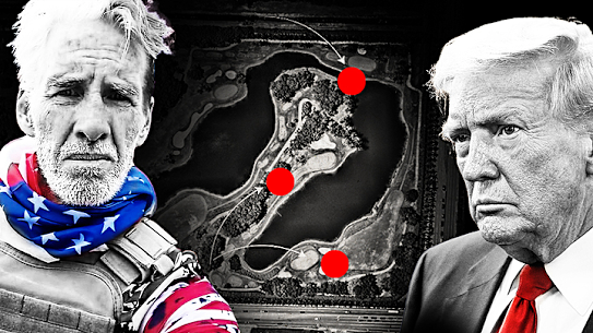 Donald Trump shooting golf course index