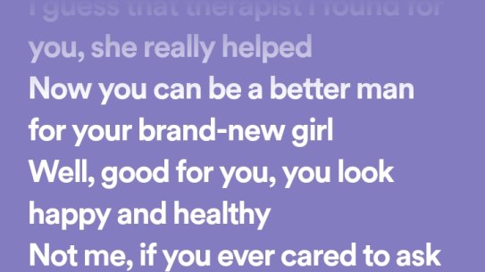 Olivia Rodrigo’s Good 4 U is among the most-read lyrics on music streaming apps Spotify and Apple Music.