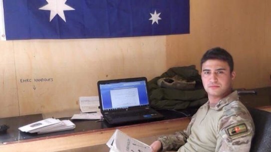 Ahmad Elham Shahwar worked for the US and Australia in Afghanistan.