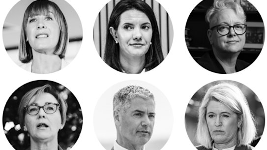 Members of the Minns government cabinet.