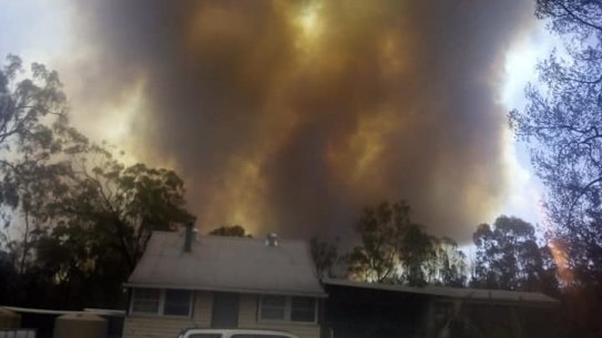 Terri and Stephen Langley fled their Forest Ridge home on Wednesday afternoon. 