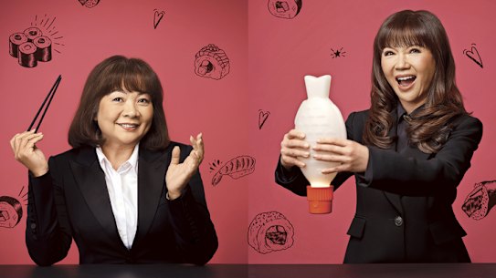 Left: Sushi Sushi co-founder Susie Wong thought the company’s 2019 sale would allow her to retire at 50; instead there was a “train wreck”. Right: Anna Kasman contends she helped turn the business into a fast food giant.