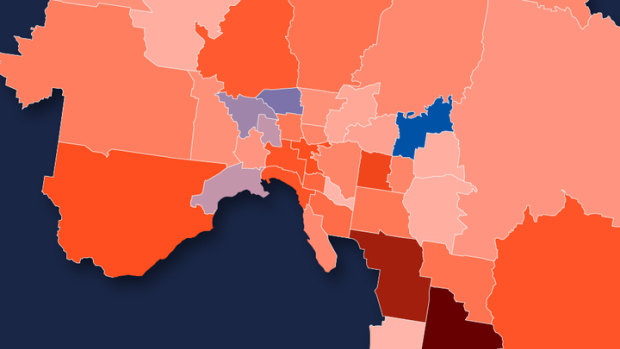 The Melbourne neighbourhoods with the most distressed property sales