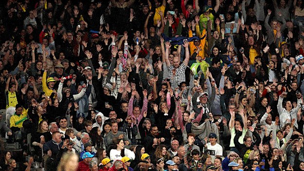 More than 80,000 people packed the MCG for the women's T20 world cup final; before long the AFL was playing in empty stadiums, and the NRL had cardboard cutouts among its empty seats.