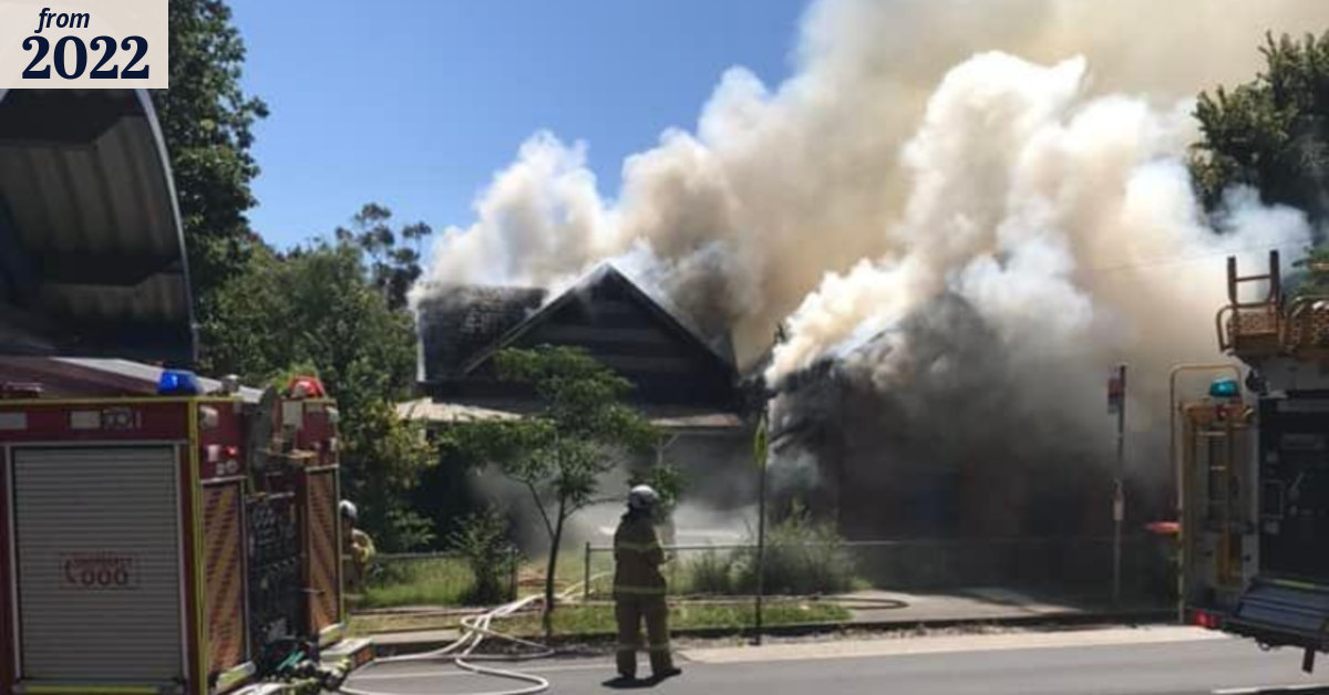 Police investigate suspicious fire at historic Westmeadows home marked ...