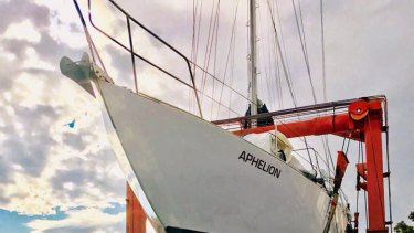 Glenn Druery's yacht Aphelion
