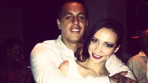 Lionel Patea and Tara Brown in 2013.