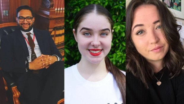 Mathai Joshi, Kate Crowley and Cate Farrant nominate youth unemployment as one of the biggest issues in their electorates.