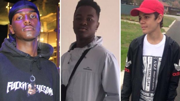 Anwre Ige, Augustine Janga and Mark Kickett were also struck by the car. 