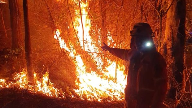 Tough conditions for firefighters were set to return on Friday and continue across the weekend and into next week.