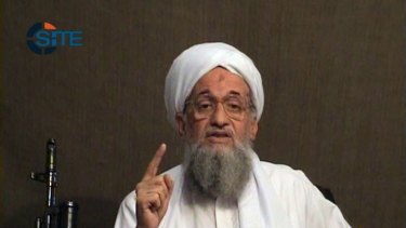 Al-Qaeda leader Ayman al-Zawahiri.