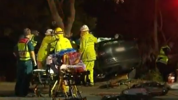 Woman in critical condition after being trapped in Sunshine Coast car wreck
