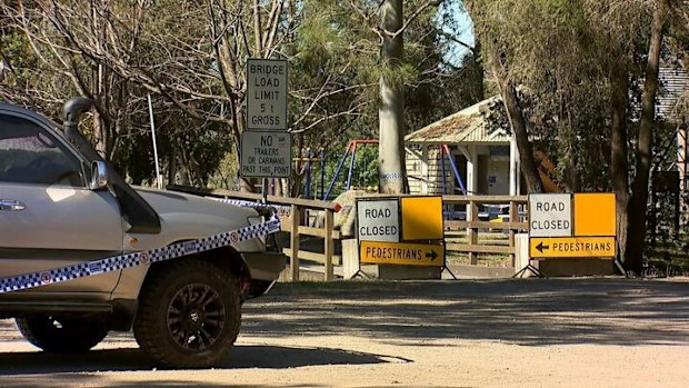 Chatsworth Park, near Gympie, where the baby died.