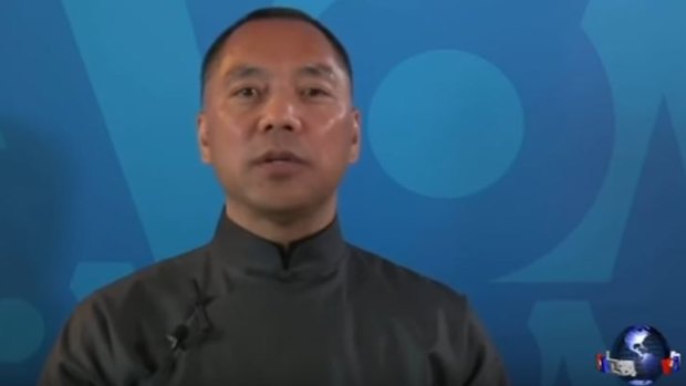 Guo Wengui, aka Miles Kwok: "The vast majority are in Australia. That's our battlefield." 