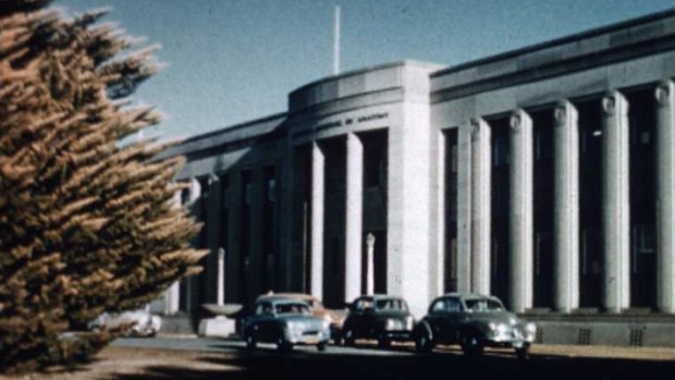 Old stills of the National Film and Sound Archive -  one of Australia's most haunted buildings.