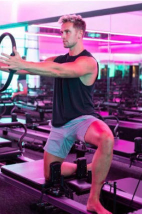 Pilates instructor Adam Cooper is single and ready to mingle.